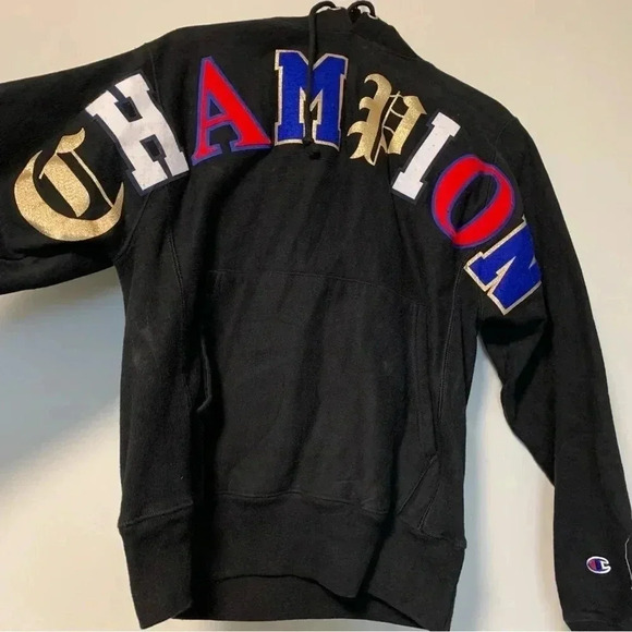 Champion reverse  bold letters champion hoodie - Picture 2 of 8